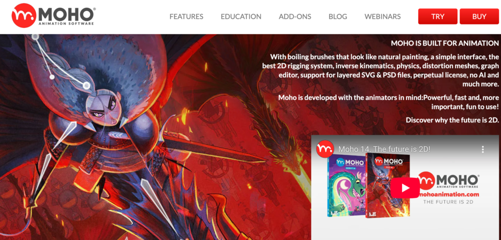 Moho Studio - best animator tool